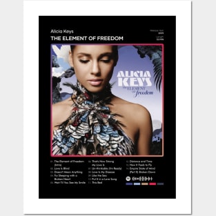 Alicia Keys - The Element Of Freedom Tracklist Album Posters and Art